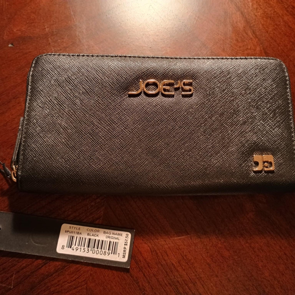 Joe's Jeans Black Wallet